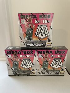 Panini 2020-21 Mosaic Basketball Trading Cards Mega Box Lot Of 3! New - Sealed!