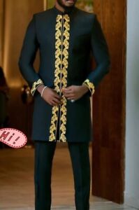 african dashiki set, matching shirt and pant/african clothing /african men cloth