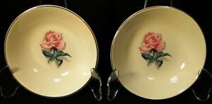 Taylor Smith Taylor Versatile Pink Rose Berry Bowls 5 1/4