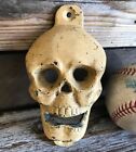 Skull Antique Vintage Cast Iron Bottle Opener Wall Mounted Pub Bar Man Cave Beer