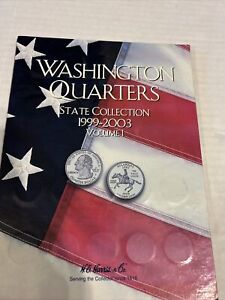 WASHINGTON QUARTERS STATE COLLECTION 1999-2003 VOLUME 1 ALBUM  50 Coins complete