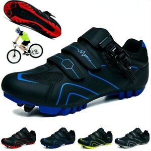 New ListingMTB Cycling Shoes Winter  Outdoor Mens Mountain Bicycle Sneaker SPD Bike Shoes