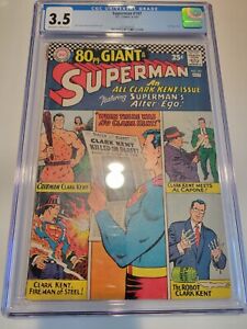 SUPERMAN #197 CGC 3.5 1967 80 PAGE GIANT Silver Age