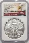 2020 P American Silver Eagle Emergency Production - NGC MS69 First Releases