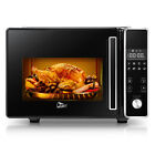 2 IN1 Digital Microwave Oven Countertop w/Air Fryers Home Kitchen large capacity