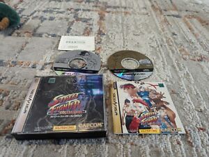 Street Fighter Collection Import Sega Saturn Game Complete