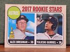 2017 Topps Heritage Alex Bregman Yulieski Gurriel RC Rookie Stars #113 Astros