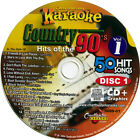 90's COUNTRY VOL-1 KARAOKE CHARTBUSTER 5009 CD+G NEW 3 DISC IN WHITE SLEEVES