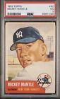 New Listing1953 Topps Mickey Mantle #82 PSA 3 VG