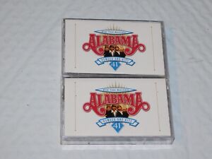 New ListingLot of 2 Alabama Cassette Tape For the Record 1 & 2 Free Shipping