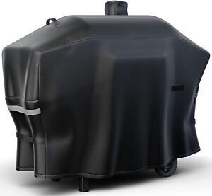 Pellet Grill Cover for Camp Chef, Upgraded Full-Length Smoker Cover, Waterproof