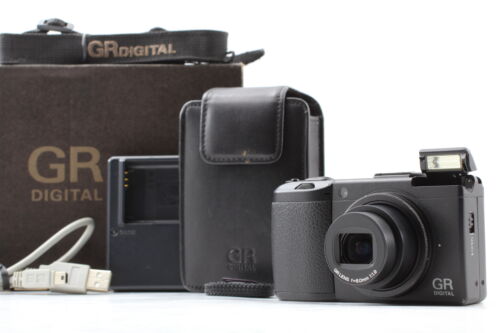 New Listing[Near MINT In Box] Ricoh GR Digital III 10.0MP Compact Camera Black From JAPAN
