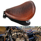 Motorcycle Brown Alligator Solo Seat 3
