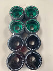 Sure Grip Zombie Max Green 98a & Max Black 92a Speed roller skate wheels blems