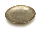 Vintage Brass Bowl Dish Etched Dragon 6