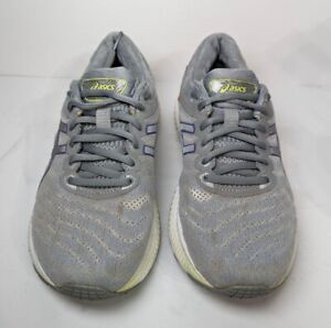 ASICS Women's Gel-Kayano 28 Running Shoes Size 7.5 Piedmont Grey/Deep Plum