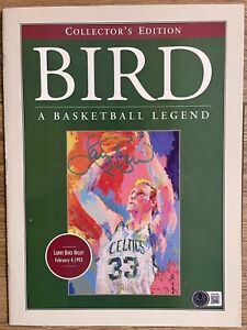 LARRY BIRD SIGNED “LARRY BIRD NIGHT” JERSEY RETIREMENT PROGRAM 2/4/1993 BECKETT