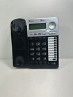 AT&T ML17929 Corded Telephone Base Only Black Silver 2 Line Speaker Phone