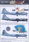 Kits World Decals 1/72 BOEING B-29 SUPERFORTRESS WWII & Korean War