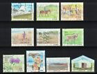 JAPAN 2022 MONGOLIA DIPLOMATIC RELATIONS 50TH ANNIV. COMP. SET OF 10 STAMPS USED