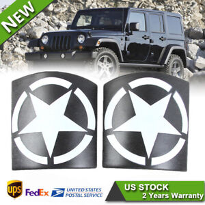 2X Cowl Body Armor Cover Sport Exterior Accessories For Jeep Wrangler JK JKU 17+ (For: Jeep)