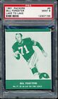 1961 Lake To Lake Packers Football #9 Bill Forester PSA 9