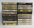 Lot of 20 Cassette Tapes Country Music 1970s 1980s Denver, Pride, Judds, Travis