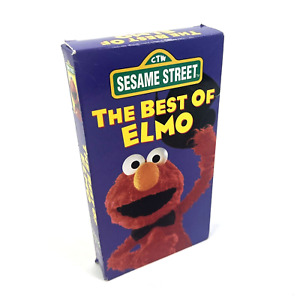 Sesame Street The Best of Elmo VHS 1994 The Muppets Jim Henson Kids RARE HTF