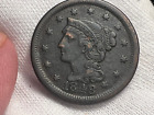 New ListingNICE 1848 BRAIDED HAIR LARGE CENT........................with FREE shipping
