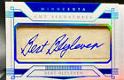 1/1 Bert Blyleven Auto Booklet 2021 National Treasures Holo Blue Cut Signatures