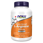 NOW FOODS L-Arginine, Double Strength 1000 mg - 120 Tablets