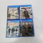 4pc Bundle of Assorted PS4 Video Games
