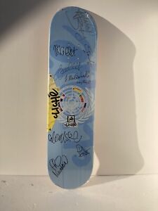 New Cliche International Skateboard Deck Signed By The Team New In Shrink Rare