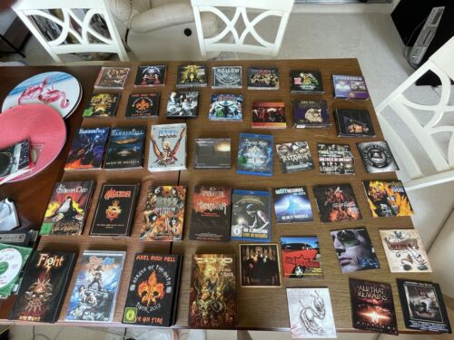 New ListingHuge Heavy Metal CD LOT - Many Very Rare - Make Offer