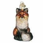 Old World Christmas Glass Blown Ornament, Fox (With OWC Gift Box)