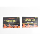 THE HITCHING POST RESTAURANT 2 $50 GIFT CARDs WORLDS BEST BBQ BARBEQUE CA