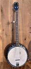 Vintage 1970s Aria 5 String Banjo with Pick-Up & Case Ready To Play