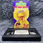 Sesame Street: Big Bird Sings! VHS Tape 1995 Sony Wonder Cartoon Show Rare Show