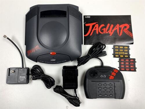Atari Jaguar 64-Bit Console System Complete w/ 1 Controller AV Working