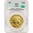 2024 American Gold Buffalo 1 oz $50 - CAC MS70 First Delivery