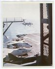 1960s Navy Skywarrior Landing on Carrier CVA-14 USS Ticonderoga Original Photo