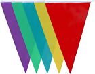 10m Party Decoration Multicoloured Bunting Waterproof Flags Garden Outdoor