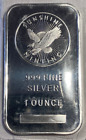 1 Troy oz Sunshine Mint .999 Fine Silver Bar Mint Mark SI Sealed