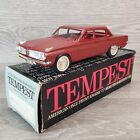 1961 Pontiac Tempest Coronado Red Dealership Promo Model Car w/ Original Box