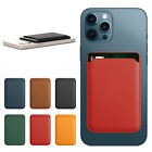 For iPhone 14 15 Pro Max 13 12 11 Mag Safe Card Slot Holder Wallet Leather Case