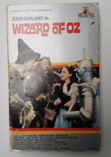 THE WIZARD OF OZ Big Box VHS MGM Release Book 1983 Judy Garland