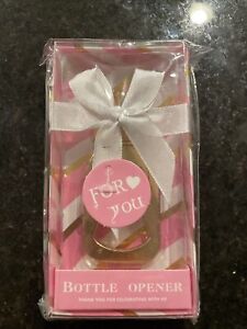 Lot of 2 Baby Girl Shower Bottle Openers - Favors Gifts Prizes Souvenirs - New