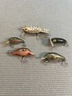 Lot of 5 Old Lures