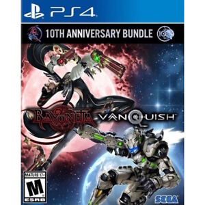 Bayonetta & Vanquish 10th Anniversary Bundle - Playstation 4, Brand New