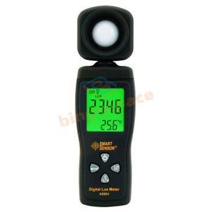 AS803 Lux/Fc Photometer Photography Light Meter Digital Luxmeter Luminometer